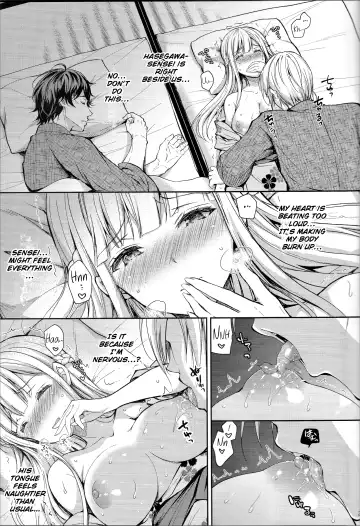 [Crowe] Indeki no Reijou 4 ~Kare no Tonari de Nureru Insei~ | Obscene Lady 4 ~Wet and Moaning Beside My Boyfriend~| Fhentai - Page 20