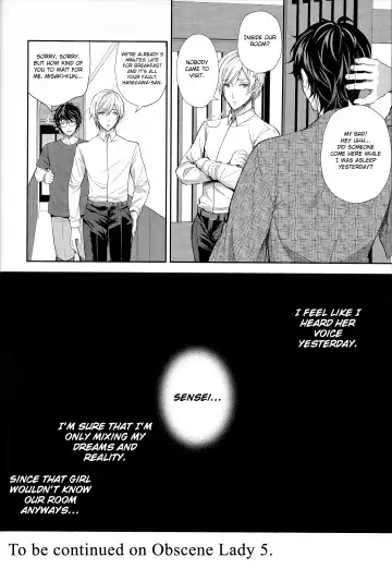 [Crowe] Indeki no Reijou 4 ~Kare no Tonari de Nureru Insei~ | Obscene Lady 4 ~Wet and Moaning Beside My Boyfriend~| Fhentai - Page 41