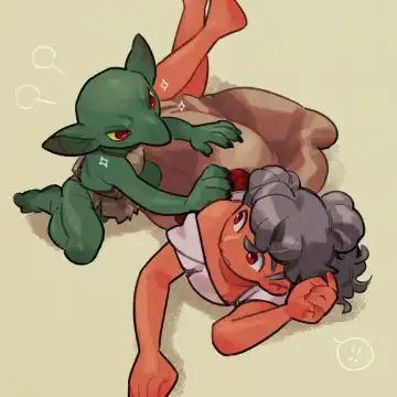 [Komeko] Different language futanari ♀ x goblin ♂ Fhentai - Page 36