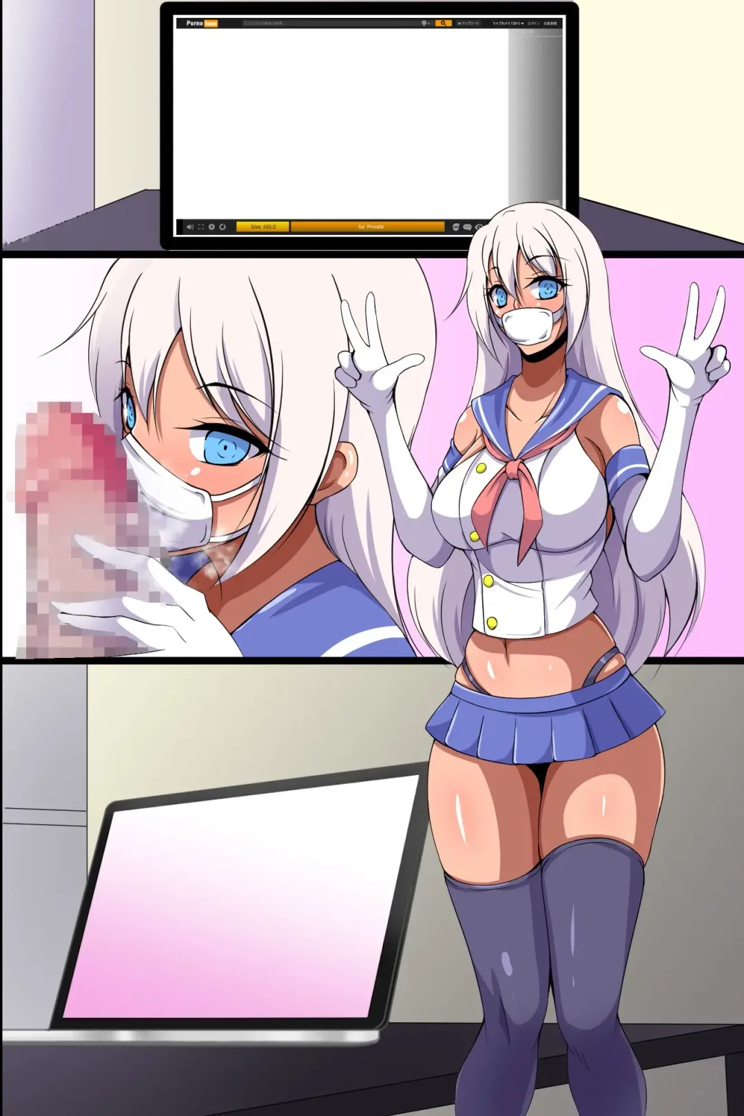 [Aimo] Oppai Share House no Ero Rule ~Tearai, Ugai, Nama Hame Sex!~ Fhentai - Page 62