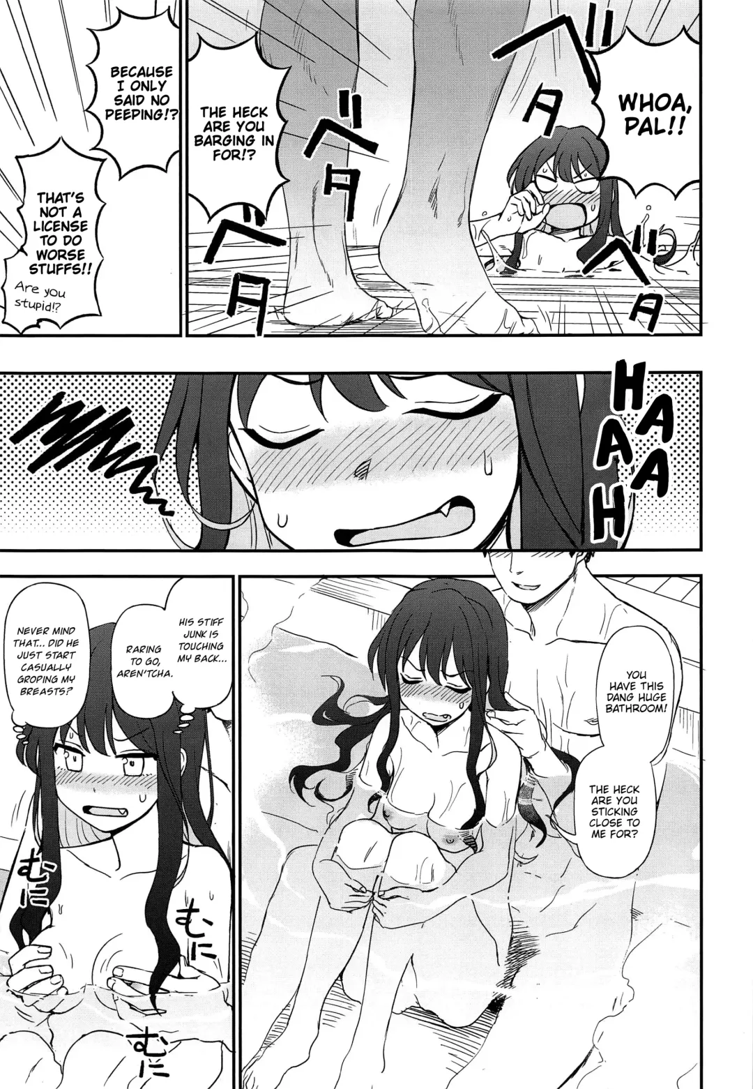 [Kumada] Naganami-sama to Ofuro Ecchi | Bathroom Sex With Naganami-Sama Fhentai - Page 4