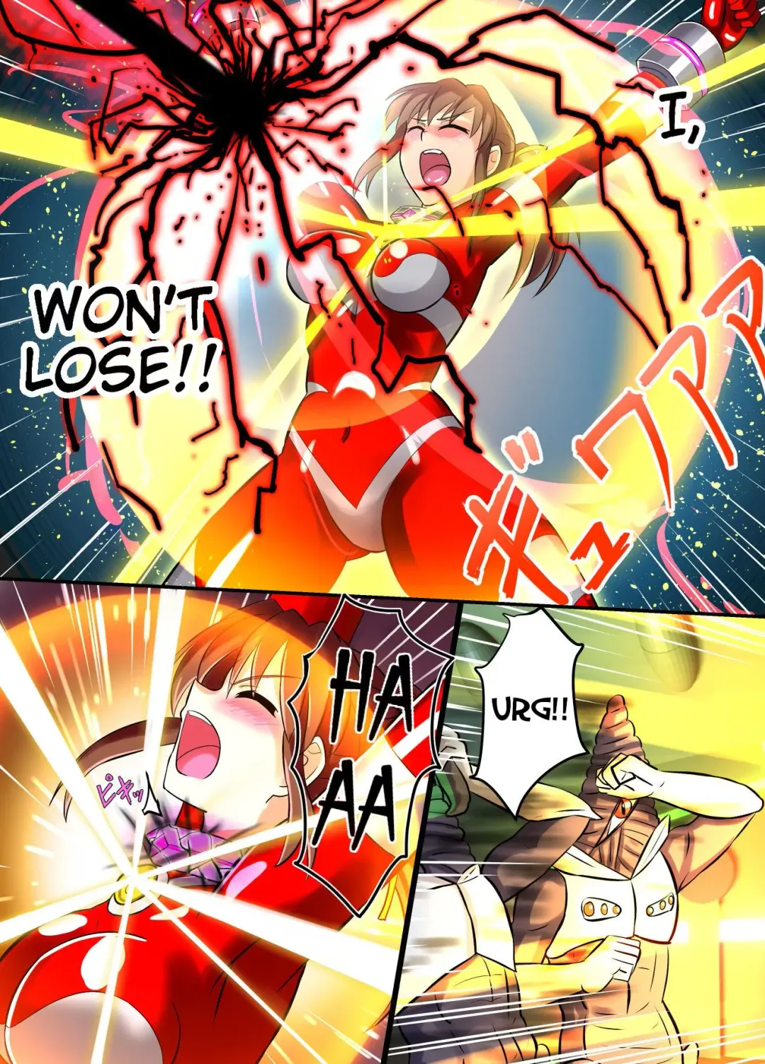 [Asu] Ultimate Rena Ch. 4 Uchuujin no Wana! Fukanzen Henshin! Fhentai - Page 37