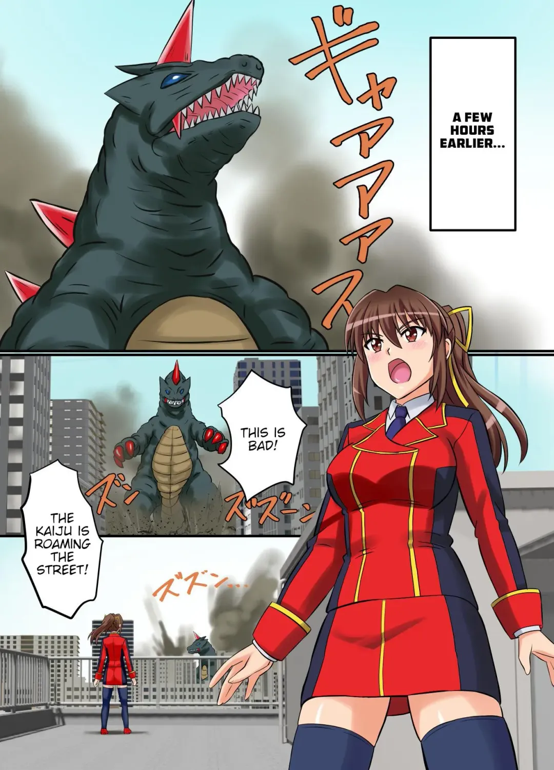 [Asu] Ultimate Rena Ch. 4 Uchuujin no Wana! Fukanzen Henshin! Fhentai - Page 4