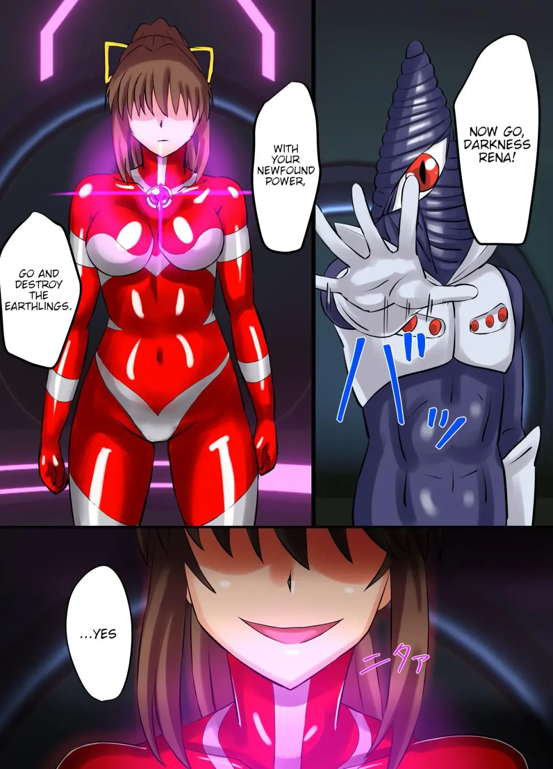 [Asu] Ultimate Rena Ch. 4 Uchuujin no Wana! Fukanzen Henshin! Fhentai - Page 54