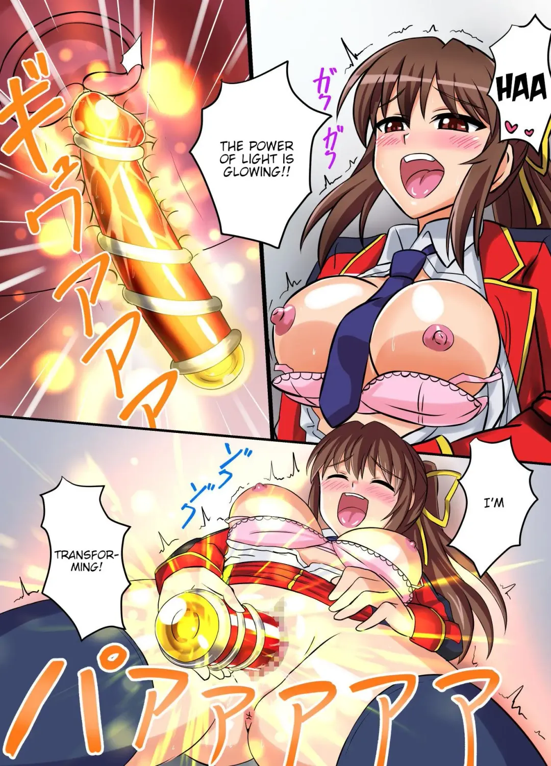 [Asu] Ultimate Rena Ch. 4 Uchuujin no Wana! Fukanzen Henshin! Fhentai - Page 9