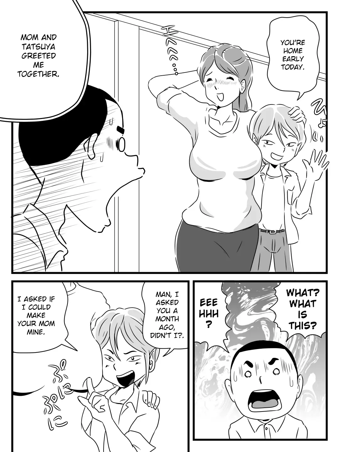Toshiue Killer no Tomodachi ni Kaa-san o Netorareta Hanashi | A Story About My Milf-Killer Friend Who Cucked My Mom Fhentai - Page 11