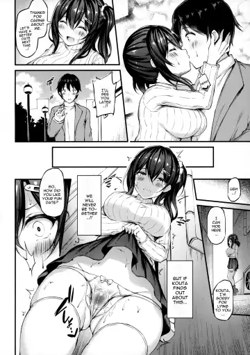 [Xe] Kanojo ga Separate o Matou Riyuu -Mizukara Nozomu Chuunen Oji-san to no Kantsuu Jijou- Fhentai - Page 15