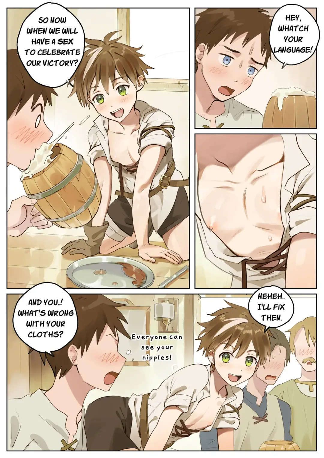 [Takk] Dirty Barn Fhentai - Page 1