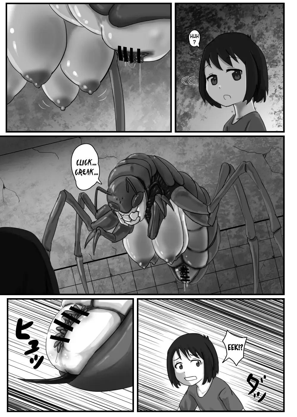 Kyodai Mushi no Kouhai-jou | Giant Bug's Cross Breeding Location Fhentai - Page 5