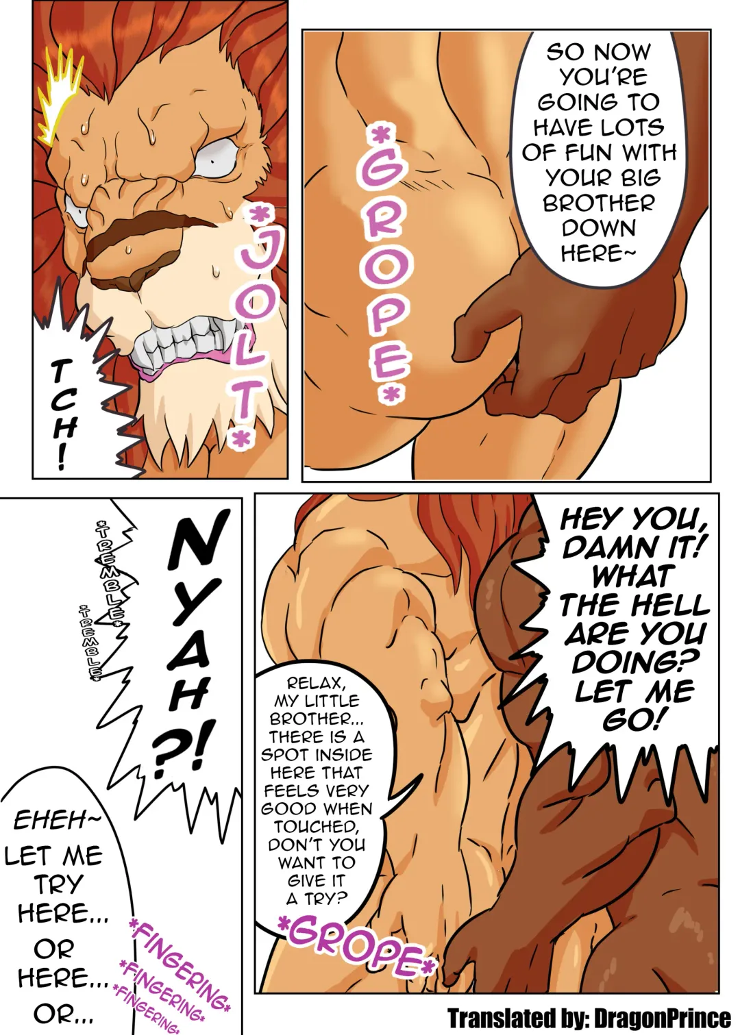 [Tamineko] Leo Kokuou no Shasei Kikou Uchi ni Aru Tane Hen | King Leo's Ejaculation Journey - Cum inside Fhentai - Page 4