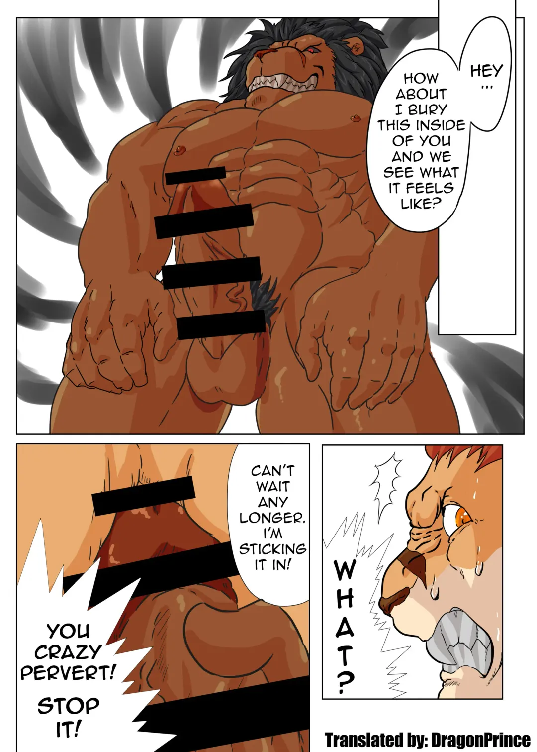 [Tamineko] Leo Kokuou no Shasei Kikou Uchi ni Aru Tane Hen | King Leo's Ejaculation Journey - Cum inside Fhentai - Page 5