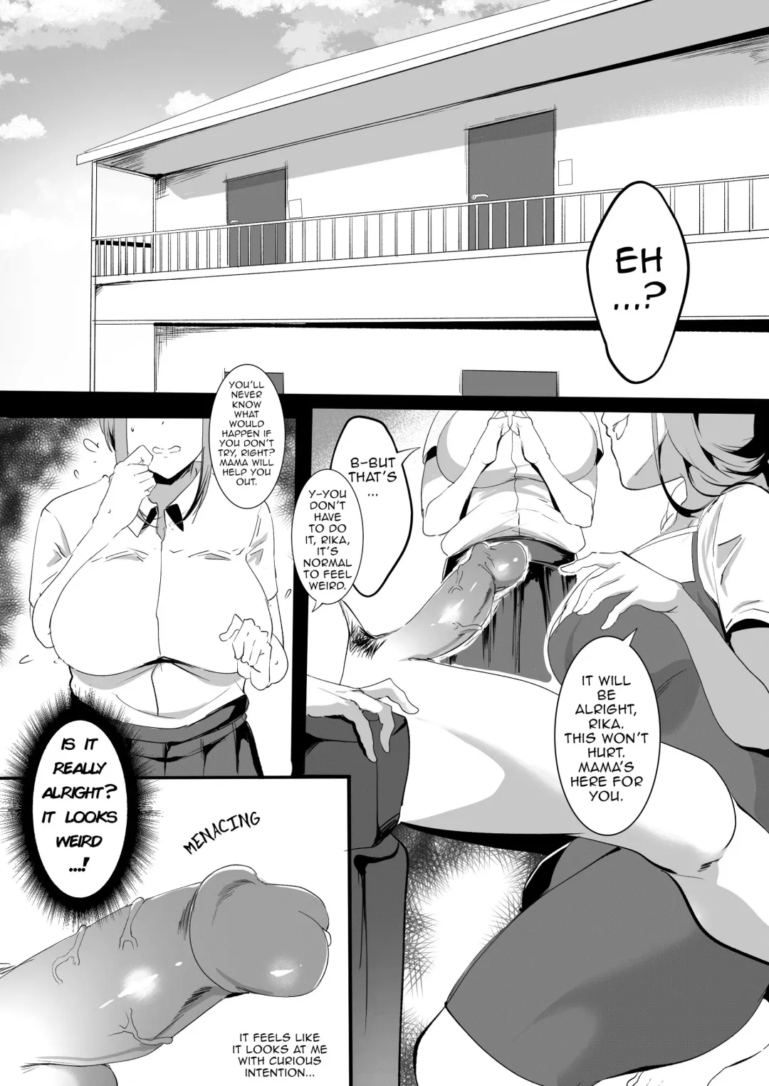 [Hukii] My Girlfriend Visit Goes Wrong H! ch.2 Fhentai - Page 1