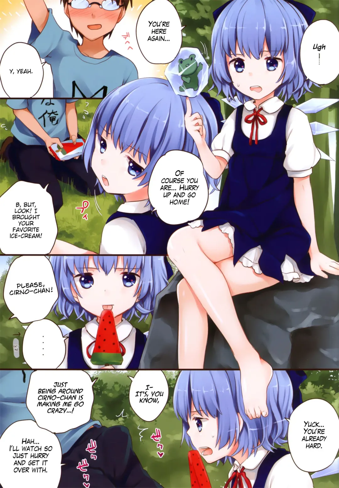 [Isobe Maki] Cirno-chan ni Oazuke saretai Hito muke (decensored) Fhentai - Page 3