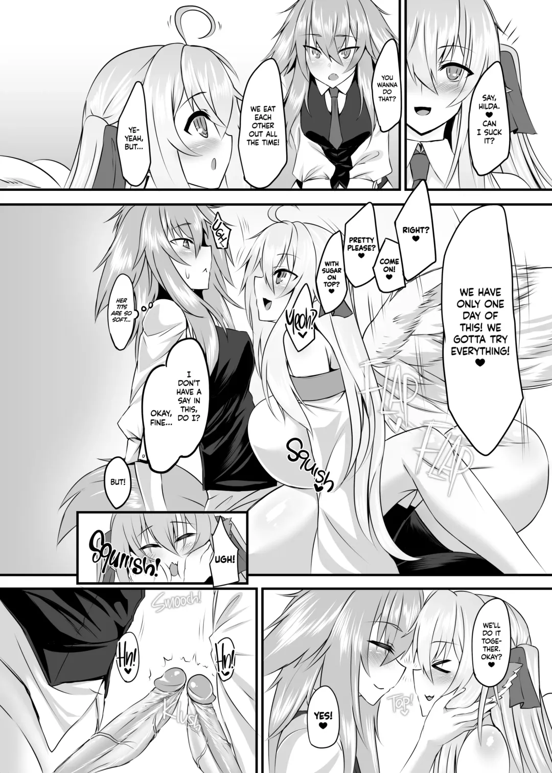 [Sorono] Two Flowers for Two Delivery Girls - Dog Girl and Winged Girl Make Steamy Happy Love with their New Dicks (uncensored) Fhentai - Page 11