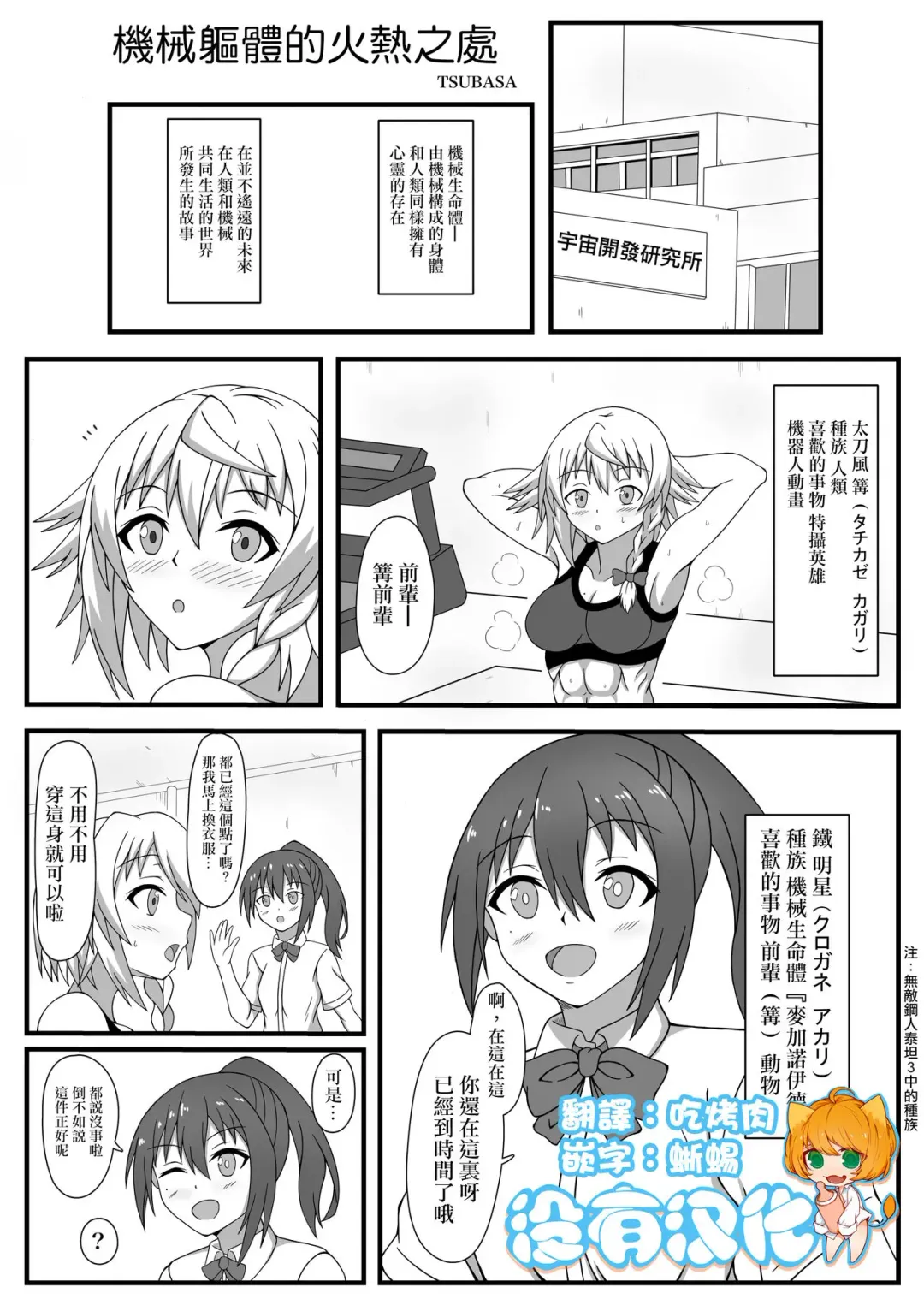[Tsubasa] Kikai no  Karada no  Atsui Tokoro 丨機械軀體的火熱之處 Fhentai - Page 1