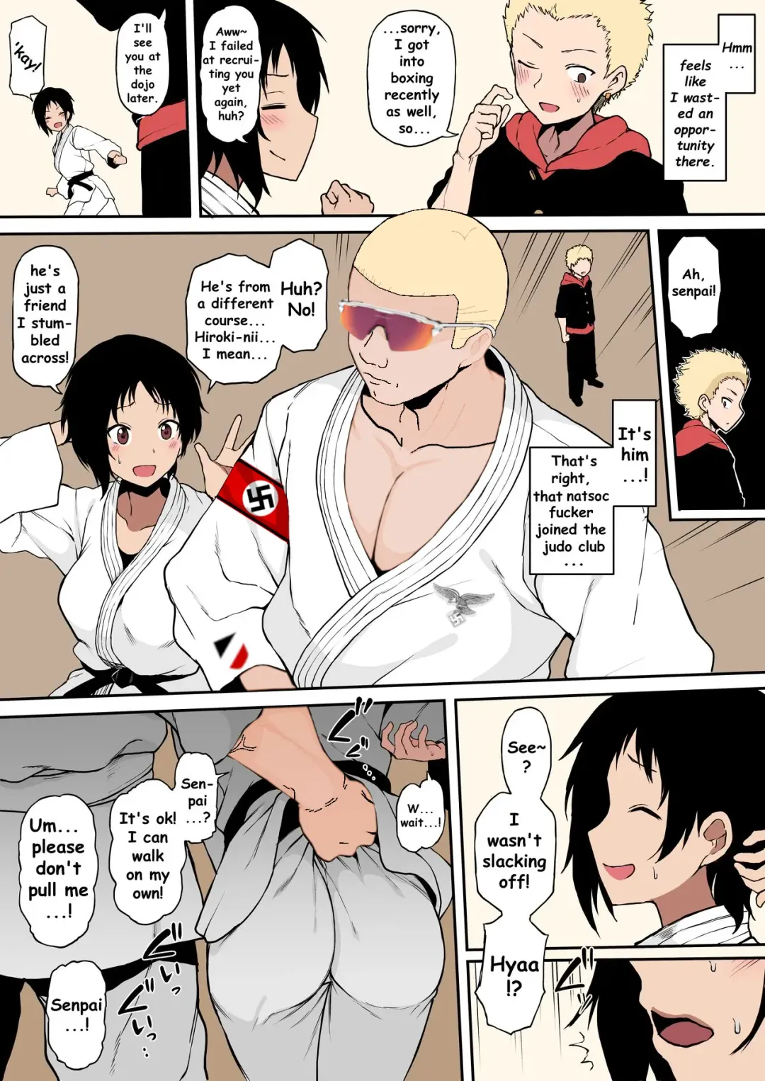 [Terasu Mc] Kokujin no Tenkousei NTR ru - Complete (decensored) Fhentai - Page 39