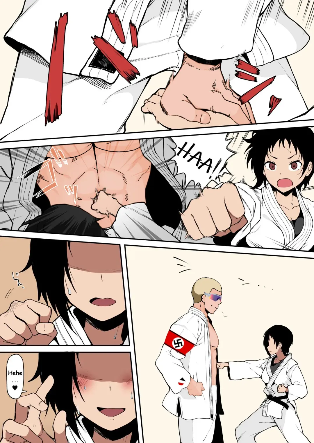 [Terasu Mc] Kokujin no Tenkousei NTR ru - Complete (decensored) Fhentai - Page 42