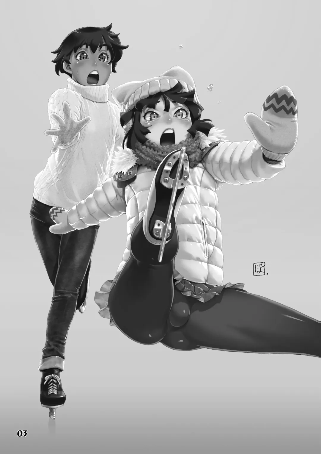 [Po-ju] Natsuyasumi. Fuyu no Hi Fhentai - Page 2