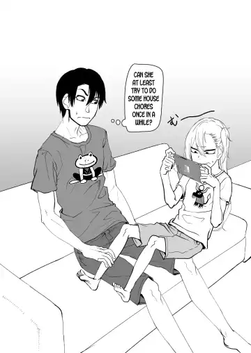 Kinpatsu Yancha-kei na Kanojo to no Kurashikata 2 Zenpen Fhentai - Page 49