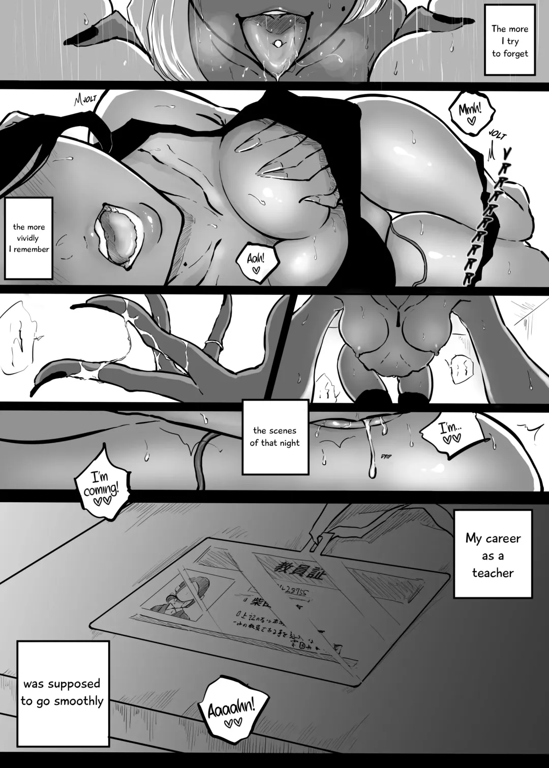 [Pandacorya] Sparta Sensei ga Oshiego no Bitch Gal ni Ecchi na Koto Sareru Hanashi 2 | The Story of a Strict Teacher Who Got Fucked by Her Gyaru Bitch Student  #2 Fhentai - Page 6