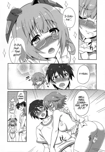 [Same] IS ICHIKA LOVE SISTERS!! (decensored) Fhentai - Page 9