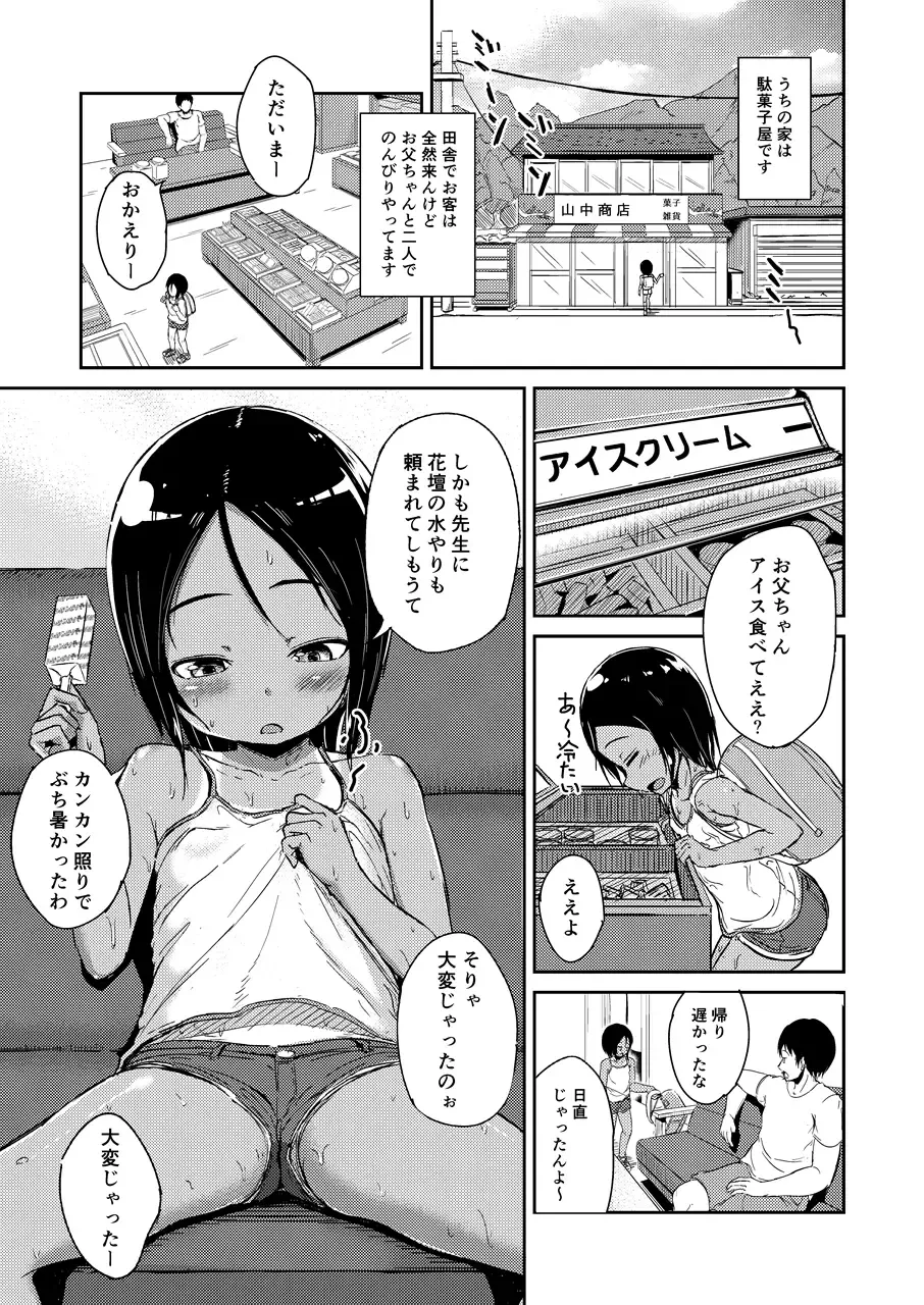 [Nadadekoko] Hima de Inaka na Dagashiya Oyako no Nichijou Fhentai - Page 2