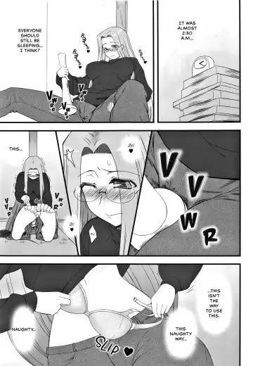 [Kobanya Koban] Yappari Rider wa Eroi na 9 Rider-san ni Denma desu. | As expected, Rider is erotic 9. Electric Massage for Rider-san (decensored) Fhentai - Page 5