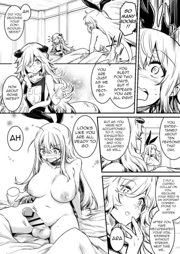 [Lefthand] The Bewildered Adventurer-chan is Caught and Reverse-Raped as the Penis She Grew Gets Aroused by the Female Demons Fhentai - Page 7