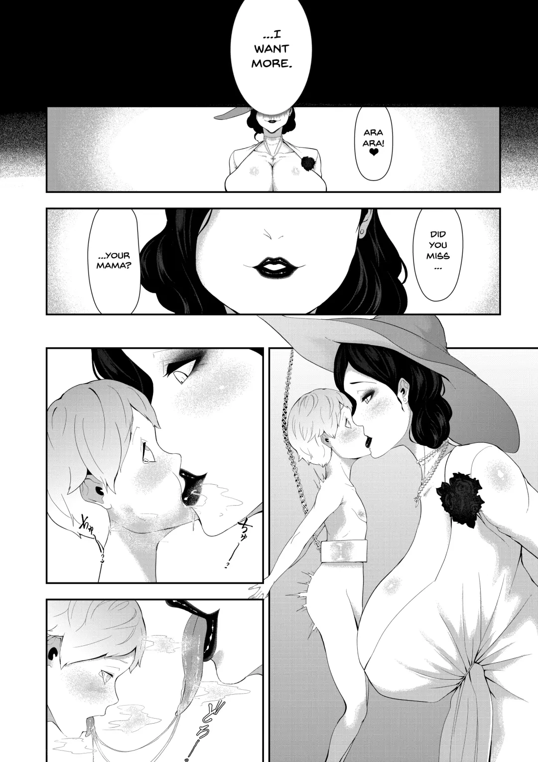 [Oshiro] Dimitrescu Okaa-sama no Sakusei | Dimitrescu-sama's Squeezing Out Your Sperm Fhentai - Page 19