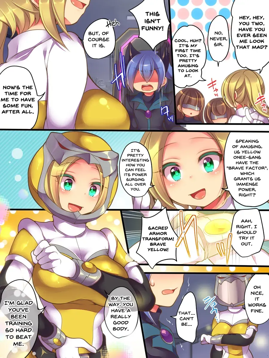 [Reitou Mikan] Seisou Sentai Brave Hearts ~Soshite Seigi wa Aku ni Otsu~ Fhentai - Page 10