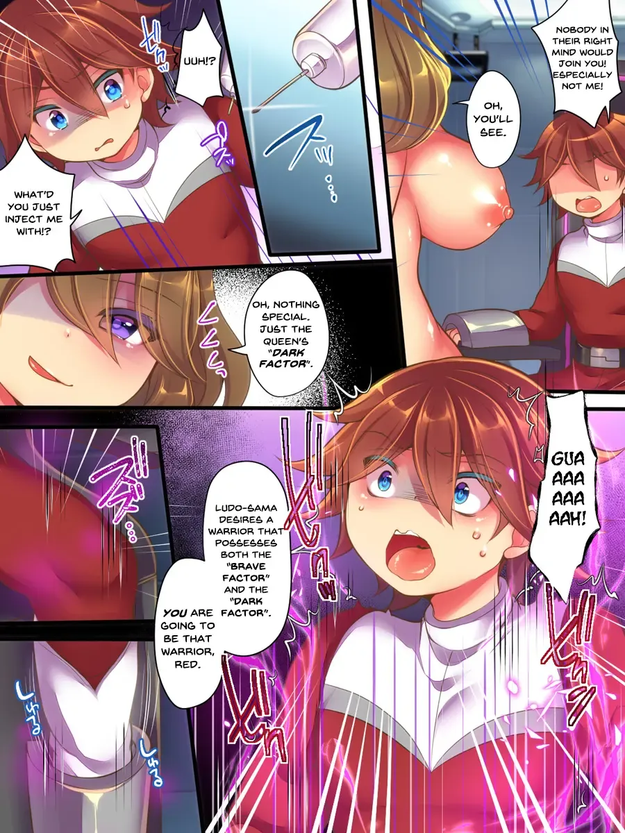 [Reitou Mikan] Seisou Sentai Brave Hearts ~Soshite Seigi wa Aku ni Otsu~ Fhentai - Page 23