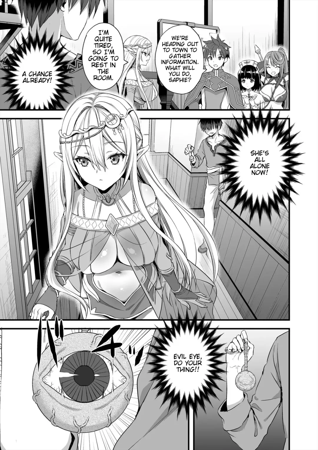 [Ayakawa Riku] Isekai Elf Hatsujou no Magan | Horny Isekai Elf's Evil Eye Fhentai - Page 6