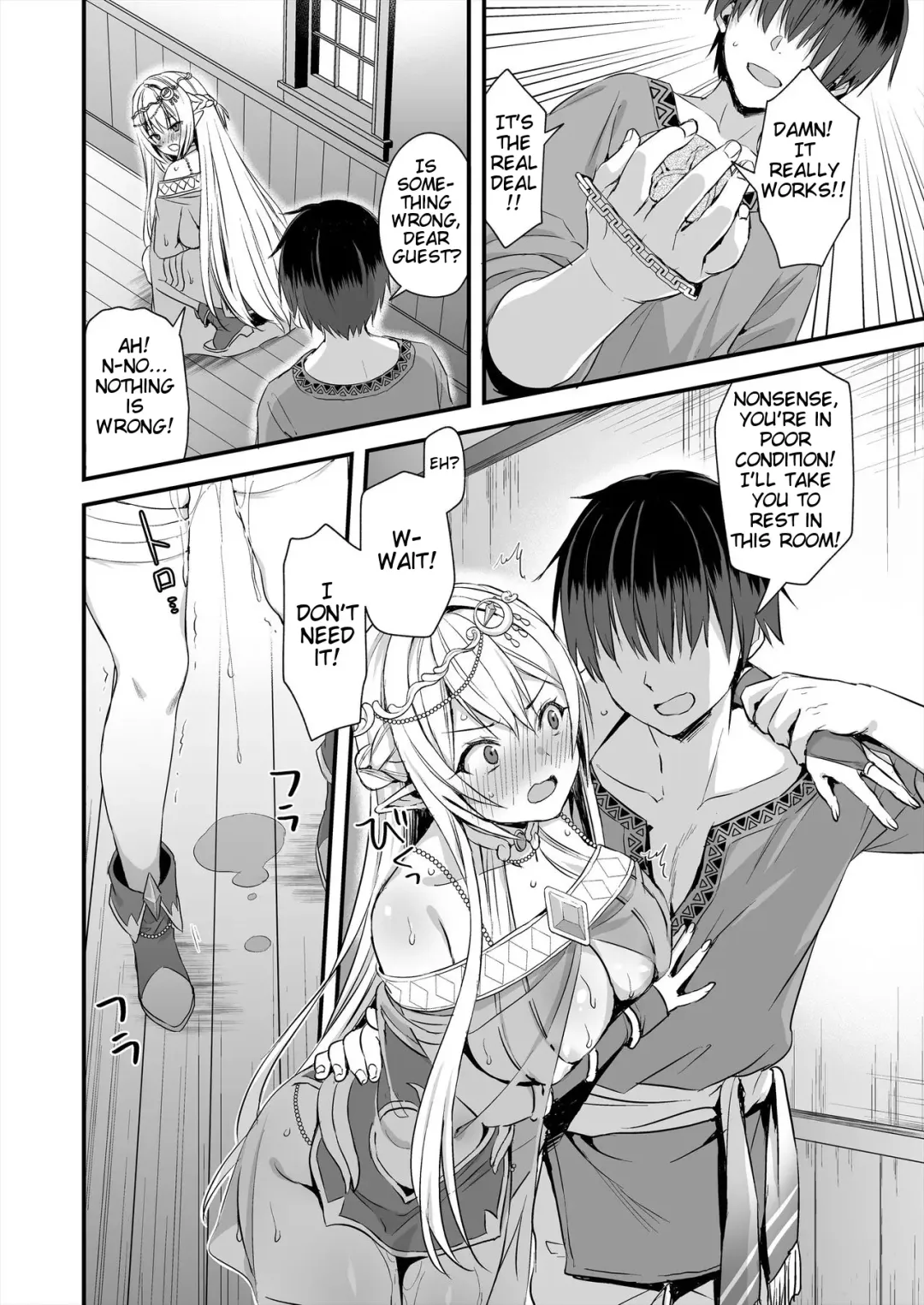 [Ayakawa Riku] Isekai Elf Hatsujou no Magan | Horny Isekai Elf's Evil Eye Fhentai - Page 9