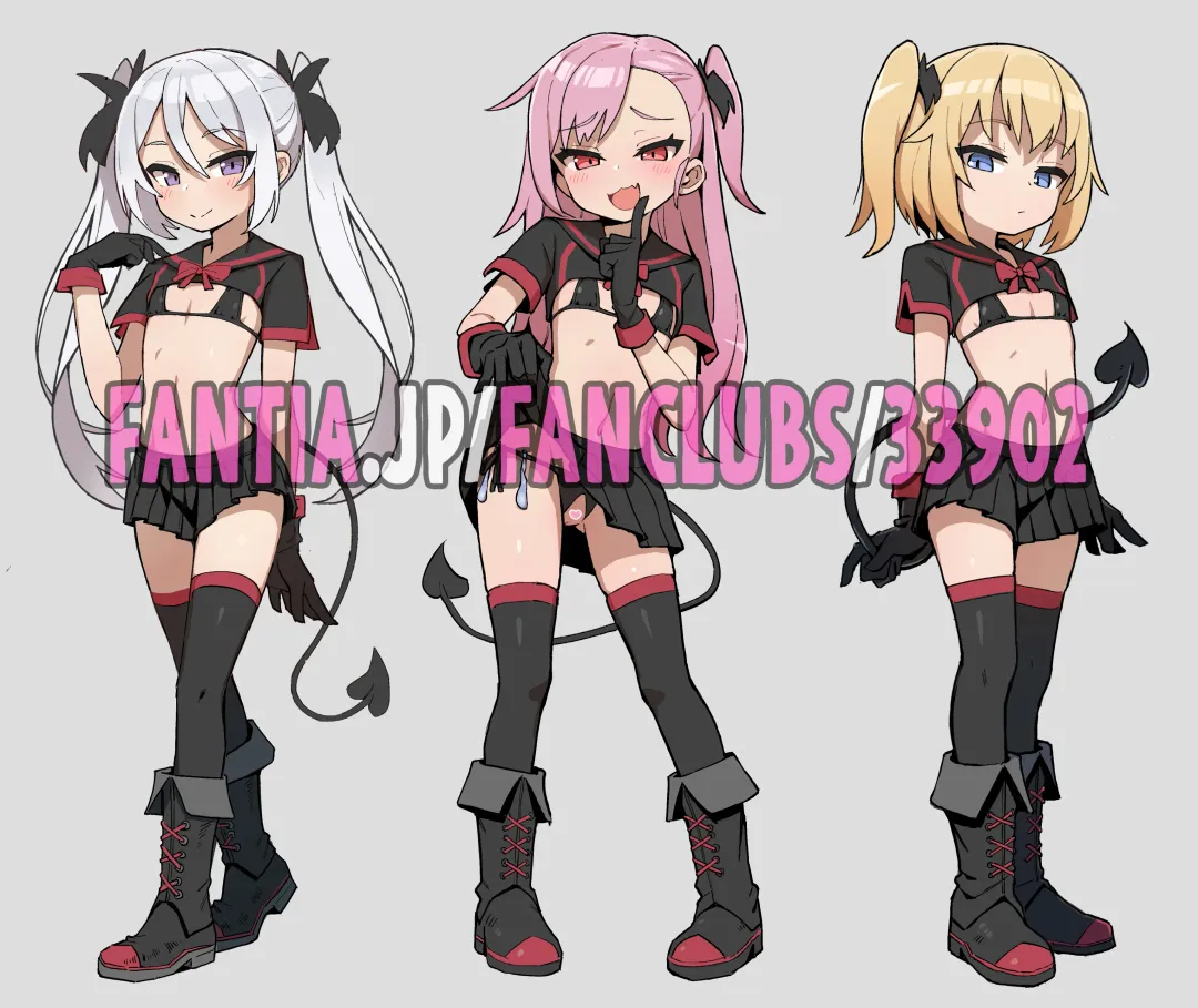 [Wagashi] Mesugaki Succubus-tachi ni Shiboritorareru Hon | A Book About Some Bratty Little Succubi Wringing You Dry Fhentai - Page 36