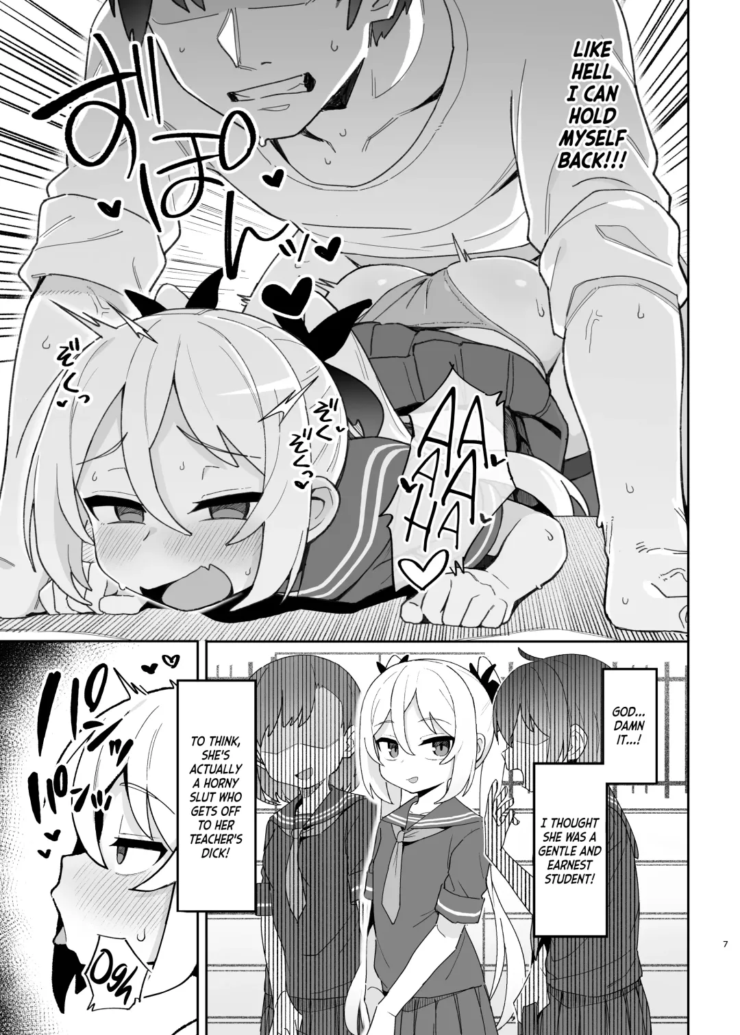 [Wagashi] Mesugaki Succubus-tachi ni Shiboritorareru Hon | A Book About Some Bratty Little Succubi Wringing You Dry Fhentai - Page 7