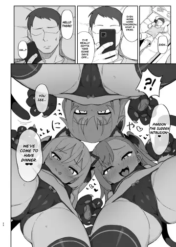 [Wagashi] Mesugaki Succubus-tachi ni Shiboritorareru Hon | A Book About Some Bratty Little Succubi Wringing You Dry Fhentai - Page 24
