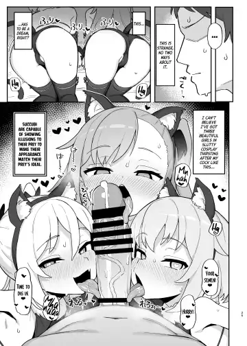 [Wagashi] Mesugaki Succubus-tachi ni Shiboritorareru Hon | A Book About Some Bratty Little Succubi Wringing You Dry Fhentai - Page 25