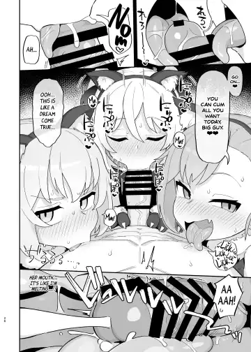 [Wagashi] Mesugaki Succubus-tachi ni Shiboritorareru Hon | A Book About Some Bratty Little Succubi Wringing You Dry Fhentai - Page 26