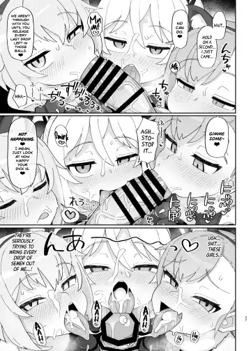 [Wagashi] Mesugaki Succubus-tachi ni Shiboritorareru Hon | A Book About Some Bratty Little Succubi Wringing You Dry Fhentai - Page 27