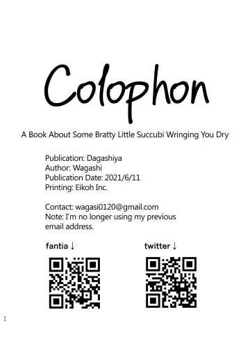 [Wagashi] Mesugaki Succubus-tachi ni Shiboritorareru Hon | A Book About Some Bratty Little Succubi Wringing You Dry Fhentai - Page 34