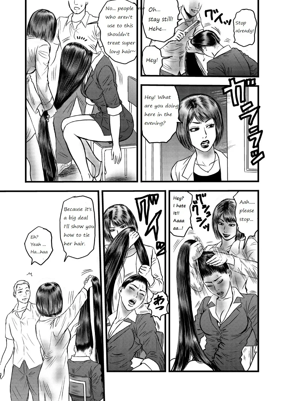 Hair special II - short and Remake Fhentai - Page 8