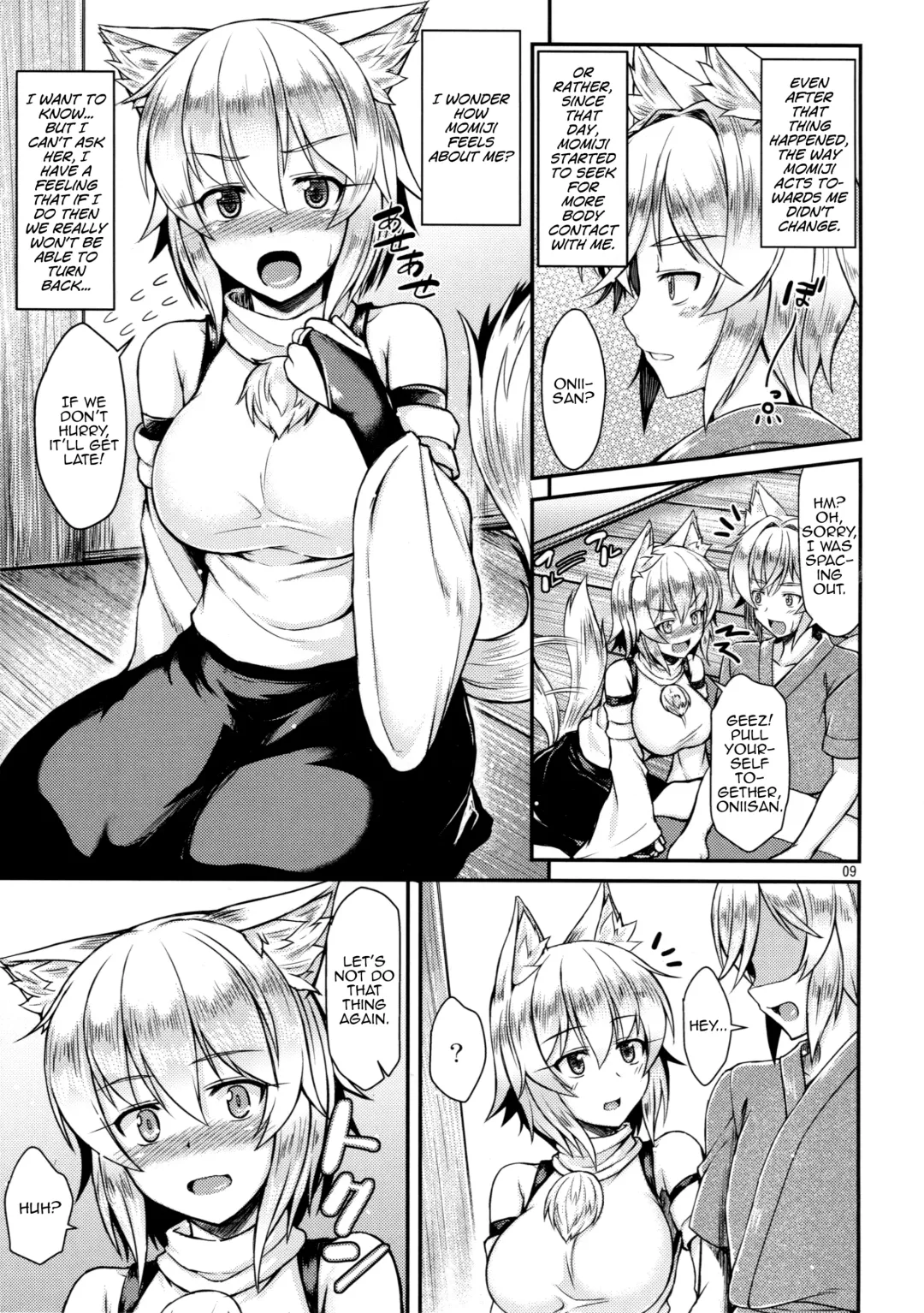 [Karoti - Saemon - Yuzuriha] Momiji Fhentai - Page 8