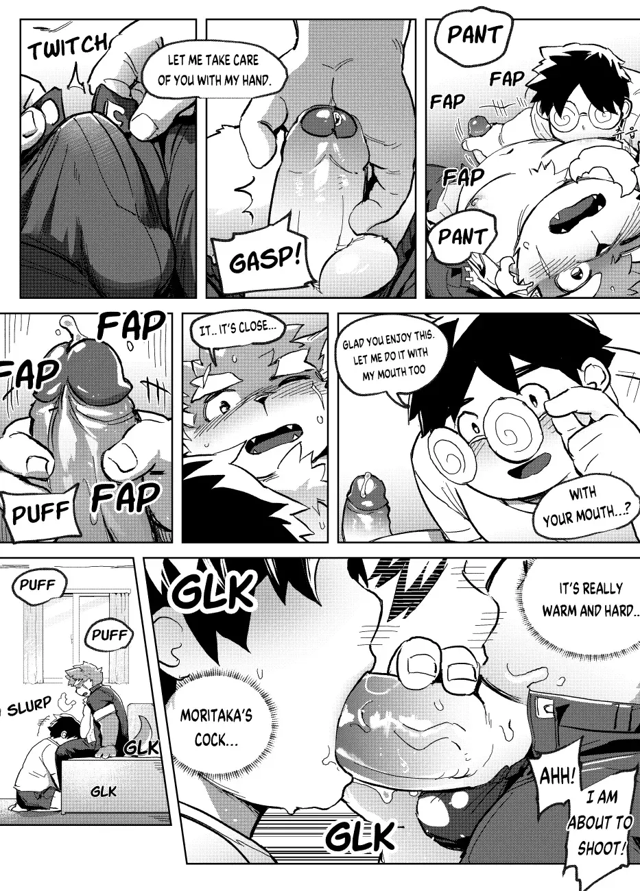 [Ggu] Shoukan Appli de Muriyari Yobareta Moritaka! tte, Hatsujouki? | Moritaka was forcibly Summoned by Summoning App, Wait, He's in Heat? Fhentai - Page 10