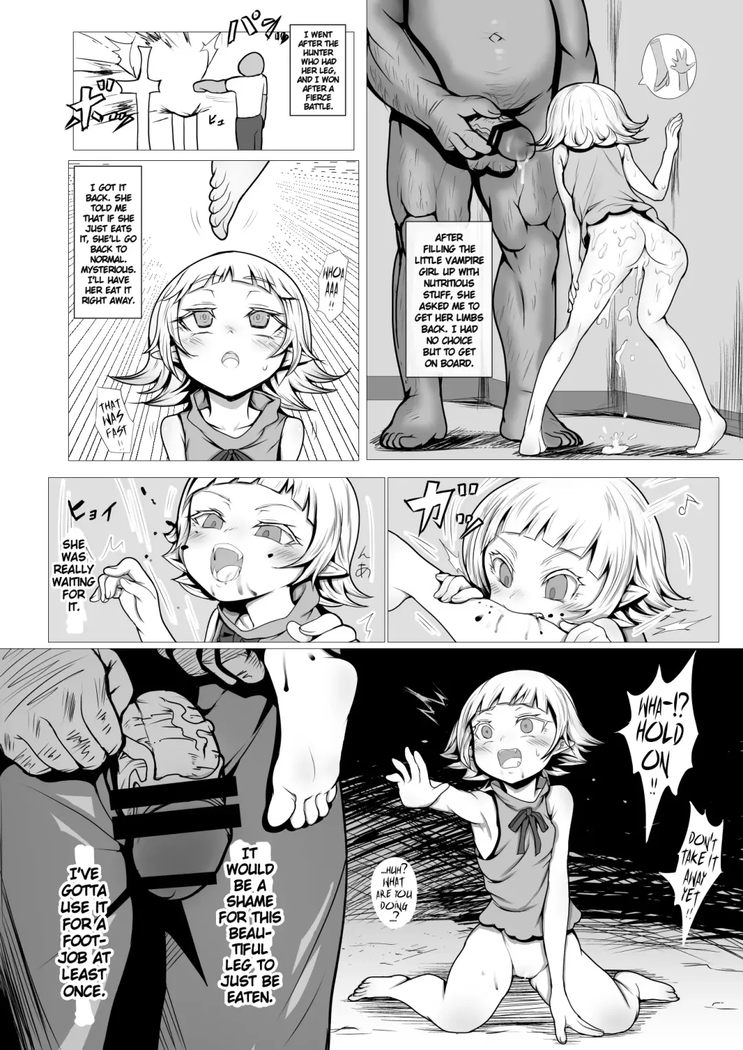 [Eternal Tomokazu] LOYAL BLOOD ~Loli Kyuuketsuki ni Seieki Suwasete Choukyou shite mita~ | LOYAL BLOOD ~I Trained a Loli Vampire by Making Her Suck Out My Semen~ Fhentai - Page 6
