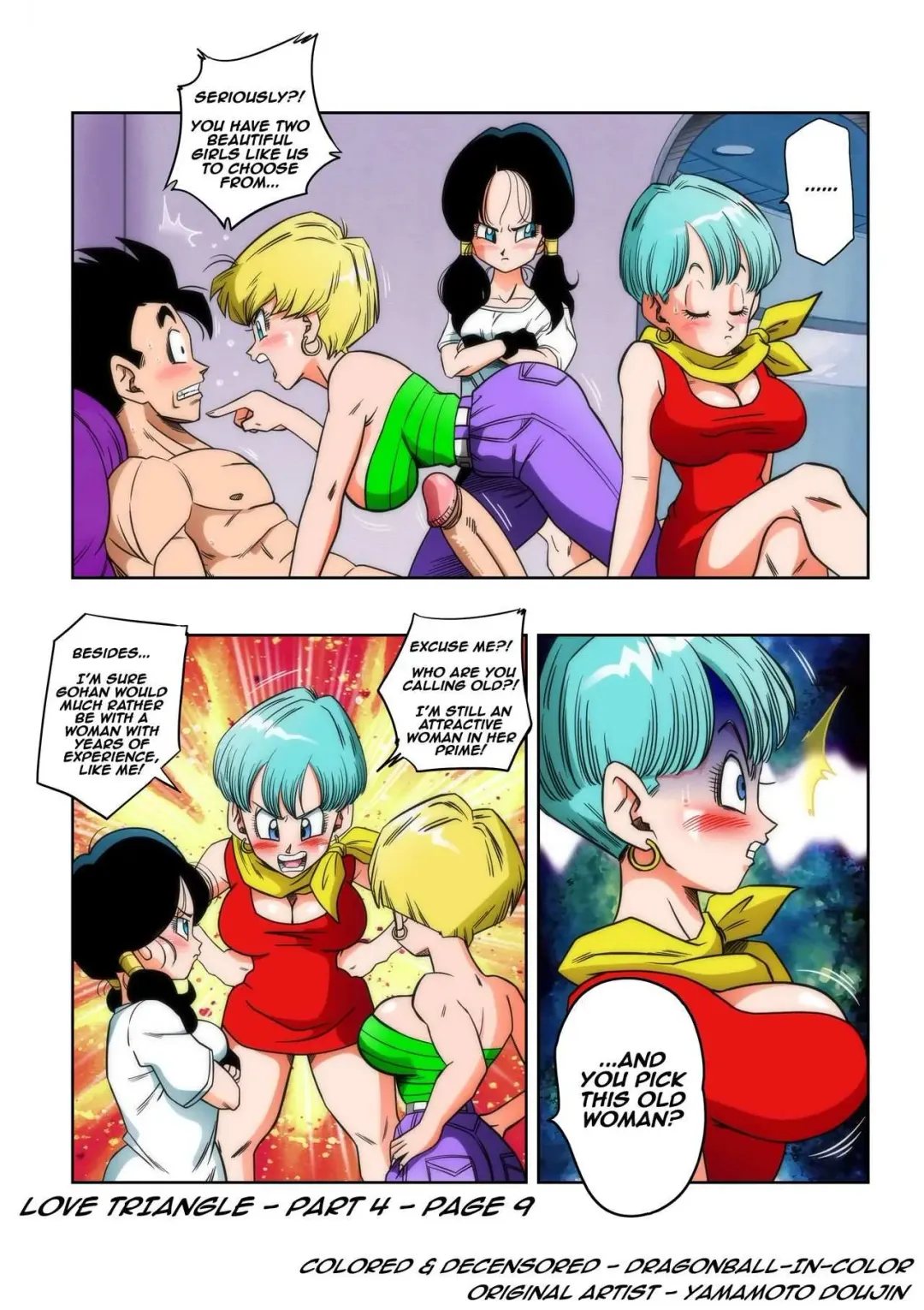 [Yamamoto] Love Triangle Z Part 4 – Yamamoto - english Fhentai - Page 9