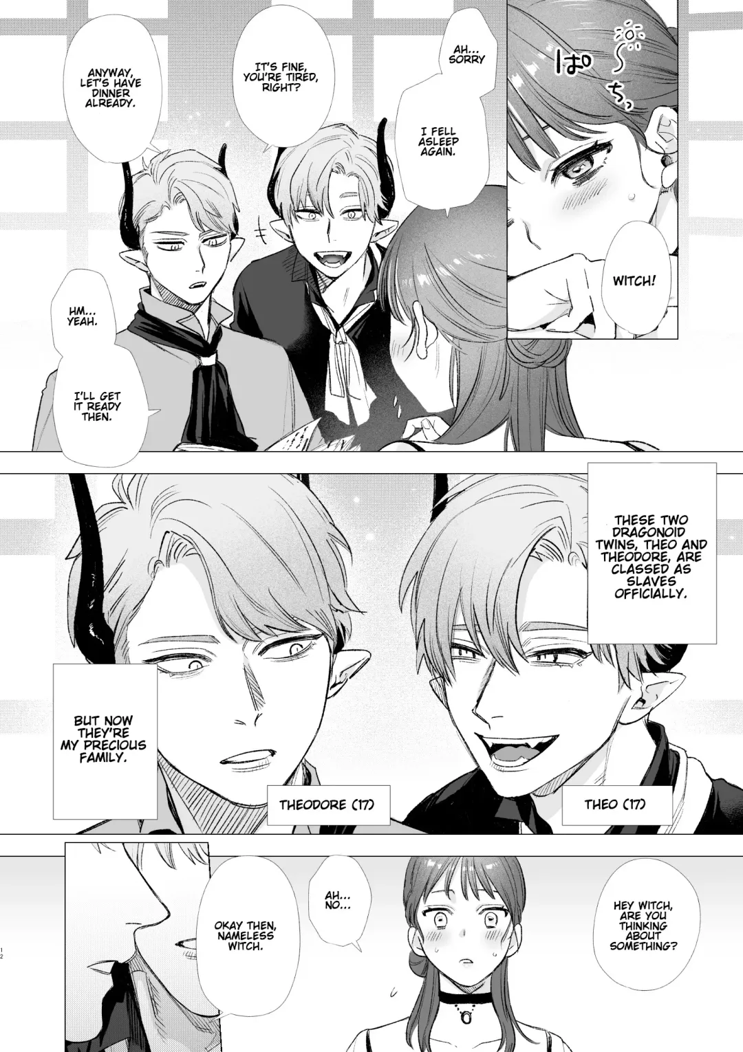 [Oniben Katze] dog eat dog era ~Ryuujinzoku Dorei no Futago to Saimin Koubi~ Fhentai - Page 12