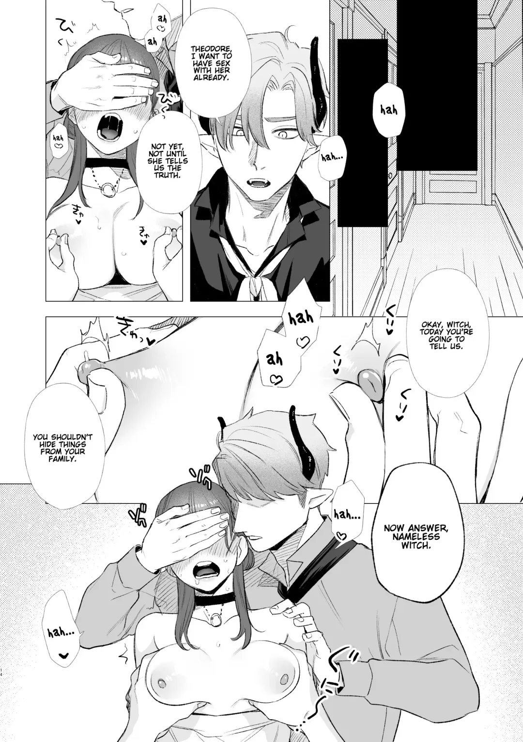 [Oniben Katze] dog eat dog era ~Ryuujinzoku Dorei no Futago to Saimin Koubi~ Fhentai - Page 14