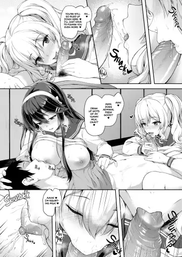 [Awayume] Himitsu no Gokuama OMOTENASHI | Secretly Serviced by My Sweet Secretaries (decensored) Fhentai - Page 11