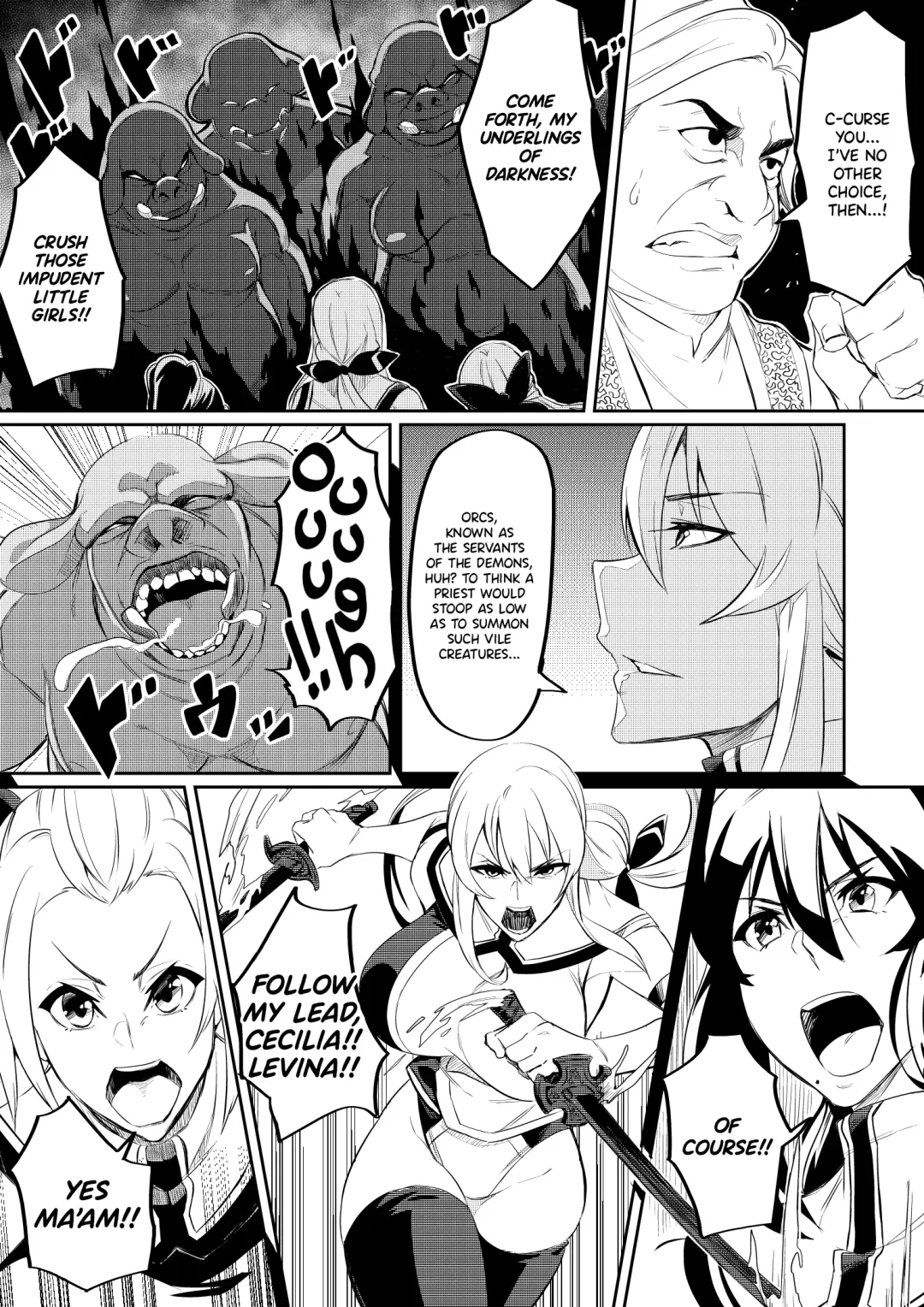 [Hatoba Akane] Touma Senki Cecilia Episode 1~4 (decensored) Fhentai - Page 15