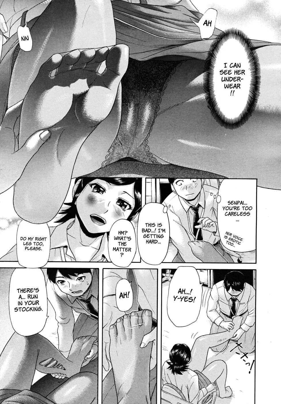 [Kogaino] Omiashi | Her Leg Fhentai - Page 9